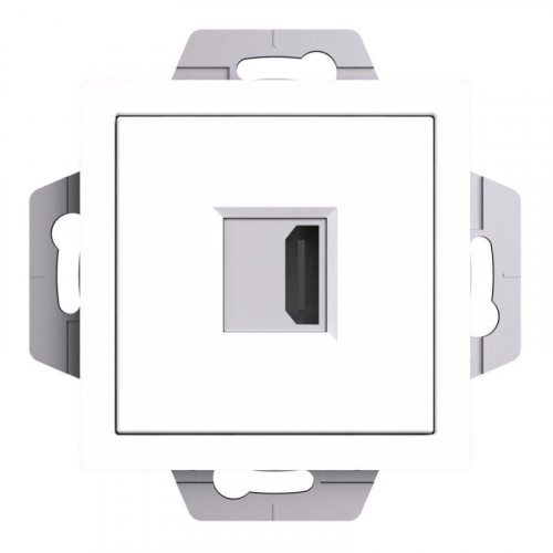 Розетка AtlasDesign HDMI механизм бел. SE ATN000180 фото 3