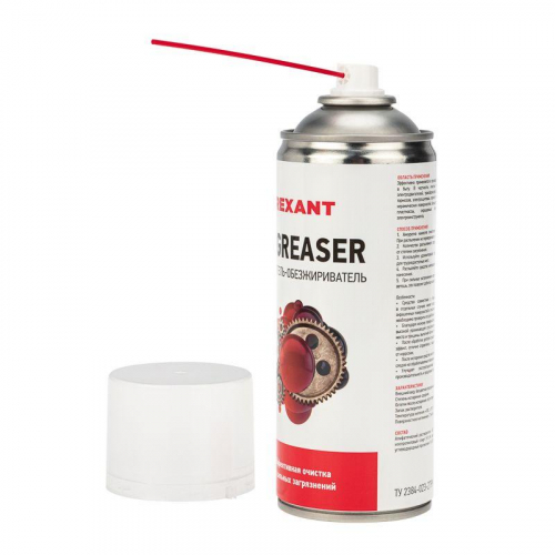 Очиститель и обезжириватель DEGREASER 400мл Rexant 85-0006 фото 3 Очиститель и обезжириватель DEGREASER 400мл Rexant 85-0006 фото 3