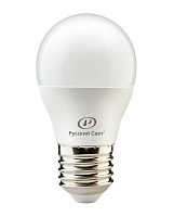 Лампа светодиодная RS G45 E27 6W 220-240V 4000К 6Вт 600лм Ra 90 шар Русский Свет 15010445047