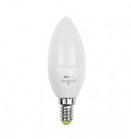 Лампа светодиодная PLED-ECO-C37 5Вт свеча 3000К тепл. бел. E27 400лм 230В JazzWay 2855312A