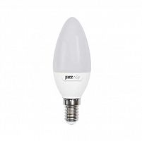 Лампа светодиодная PLED-SP C37 9Вт свеча 3000К тепл. бел. E14 820лм 230В JazzWay 2859457A