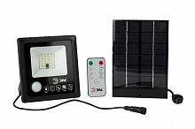 Прожектор светодиодный ПДУ ERAPRO-20 уличный с датчиком движения солнечная батарея 20Вт 350лм 5000К ЭРА Б0049545