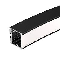 Профиль SL-ARC-3535-D1500-N90 BLACK (1180мм дуга 1 из 4) алюм. Arlight 026596