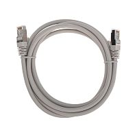 Патч-корд S/FTP CAT 6A (10G) RJ45-RJ45 28AWG LSZH сер. 2м Rexant 02-0390-2