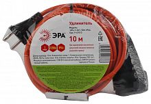 Удлинитель силовой UPx-1-2x1-10m-IP44 в бухте б/з 10м 1гнездо ПВС 2х1 Эра Б0046805