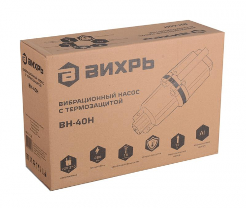 Насос вибрационный ВН-40Н Вихрь 68/8/12 фото 7