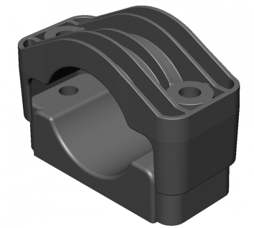 Крепление одиночное кабельное d40-60мм EKF scc4060 Крепление одиночное кабельное d40-60мм EKF scc4060