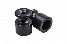 Изолятор для наружного монтажа пластик черн. (уп.100шт) Bironi B1-551-23