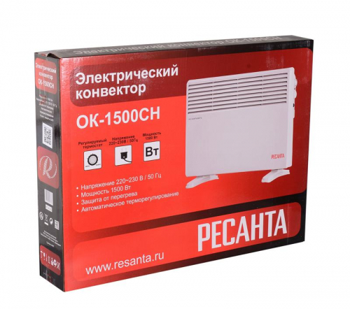 Конвектор ОК-1500СН Ресанта 67/4/20 фото 3 Конвектор ОК-1500СН Ресанта 67/4/20 фото 3