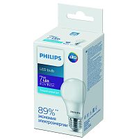 Лампа светодиодная Ecohome LED Bulb 7W E27 6500К 1PF Philips 929002299167