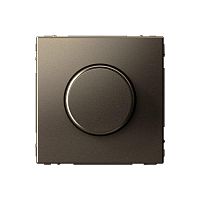 Светорегулятор поворотно-нажимной (диммер) ArtGallery LED RC 400Вт механизм мокко SE GAL000623