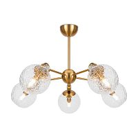 Светильник Mellow 40Вт E14х5 IP20 подвесной Freya FR5264PL-05BS