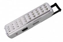 Фонарь-светильник аккумуляторный AccuF9-L30-gy IP20 110лм аварийный ударопрочный 2 режима: 100проц. 190лм/60проц. сер. ФАZА 5027664