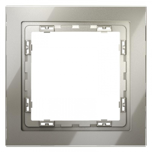 Рамка 1-м S70 стеклян. шелк Voltum VLS110104 Рамка 1-м S70 стеклян. шелк Voltum VLS110104