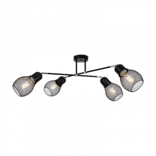 Люстра Kaisa Е27х4 60Вт IP20 Freya FR5069PL-04B фото 4