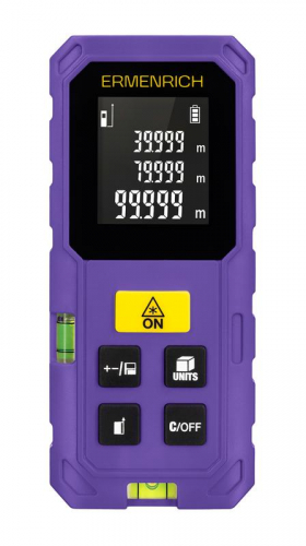 Рулетка лазерная Reel PLUS GS40 фиолет. Ermenrich 86257 фото 3