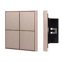 Панель кнопочная KNX-304-23-IN Champagne (BUS Frame) (IP20 металл) INTELLIGENT ARLIGHT 039669