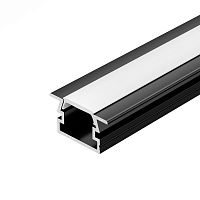 Профиль PDS-FS-2000 ANOD BLACK L2000 алюм. Arlight 040734