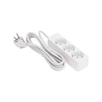 Удлинитель 3х3м с заземл. 3х0.75 бел. PROCONNECT 13-4209
