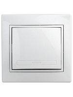 Выключатель 1-кл. СП Plano 10А IP20 1-101-01 250В бел. Intro Б0027586
