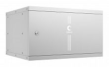 Шкаф телекоммуникационный настенный разборный LIGHT WSC-05D-6U55/45m 19дюйм 6U дверь метал. сер. Cabeus 10173c