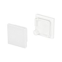 Заглушка SL-KANT-H16 SQUARE WHITE глухая пластик Arlight 037550