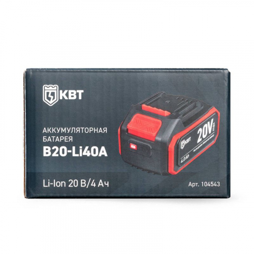 Батарея аккумуляторная B20-Li40A КВТ 104543 фото 3
