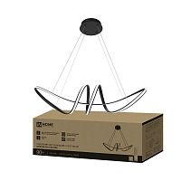 Светильник светодиодный ESTETIKA DALI-SM-90BL 90Вт 3000-6500К 230В 760х210х210мм 1.2м трос ДУ черн. IN HOME 4690612062426
