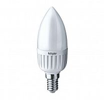 Лампа светодиодная 94 492 NLL-C37-7-230-4K-E14-FR 7Вт свеча 4000К бел. E14 560лм 176-264В Navigator 94492