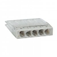 Клемма СМК 2273-245 (с пастой) 5 отверстий 0.5-2.5кв.мм (уп.100шт) PROxima EKF plc-smk-2273-245