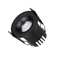 Светильник светодиодный MS-FOGGY-BUILT-R45-5W Warm3000 (BK 36 deg 230В) IP54 металл Arlight 044633