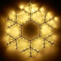 Фигура ARD-SNOWFLAKE-M7-450x375-108LED Warm (230В 6.5Вт) (IP65) Ardecoled 025315