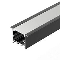 Профиль SL-LINIA49S-F-2000 ANOD BLACK L2000 алюм. Arlight 039389