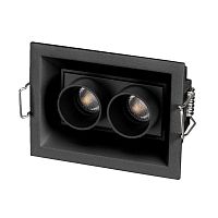 Светильник светодиодный MS-ORIENT-BUILT-TURN-TC-S67x90-5W Warm3000 BK-BK 30 deg IP20 230В металл Arlight 034876