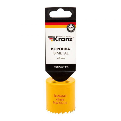 Коронка Bimetal 44мм Kranz KR-92-0221 фото 3