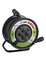 Удлинитель силовой RMx-4es-3x2.5-40m-IP44(KG) на метал. катушке с/з 4гнезда 40м КГ 3х2.5 Эра Б0043059