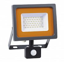 Прожектор светодиодный PFL-SC-SMD-30Вт sensor 30Вт IP54 6500К мат. стекло JazzWay 5001411