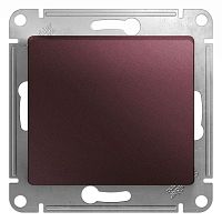 Механизм переключателя 1-кл. СП Glossa 10А IP20 (сх. 6) 10AX баклажан. SchE GSL001161