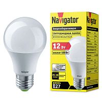 Лампа светодиодная 61 478 NLL-A60-12-24/48-4K-E27 (низковольтная) Navigator 61478