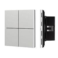 Панель кнопочная KNX-304-23-IN Silver (BUS Frameless) (IP20 металл) INTELLIGENT ARLIGHT 039662