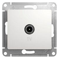 Механизм розетки TV 1-м СП Glossa 1DB бел. SchE GSL000191