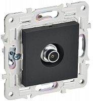 Розетка TV оконечная SKANDY SK-A12G графит IEK SK-A10-O-K53