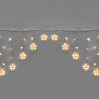 Гирлянда "Арка" со звездами 2.5х1.2м 136 LED с контроллером 8 режимов 230В теплый бел. Neon-Night 255-076