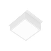 Светильник светодиодный DL-GRIGLIATO-S90x90-6W Warm3000 (WH 90 deg 230В) IP40 металл Arlight 047928