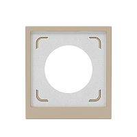 Рамка 1-м KANT IP44 ванильн. марципан DKC 7015942